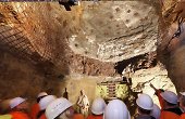 Fuehrung durch das Besucherbergwerk Tiefer Stollen