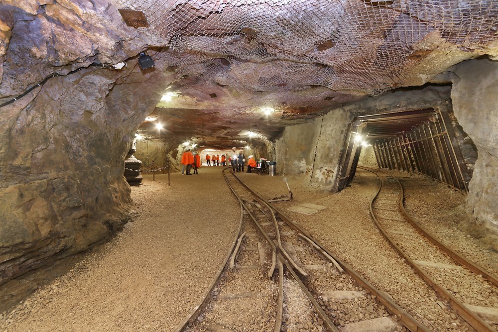 Eindrücke vom Besucherbergwerk Besucherbergwerk Tiefer